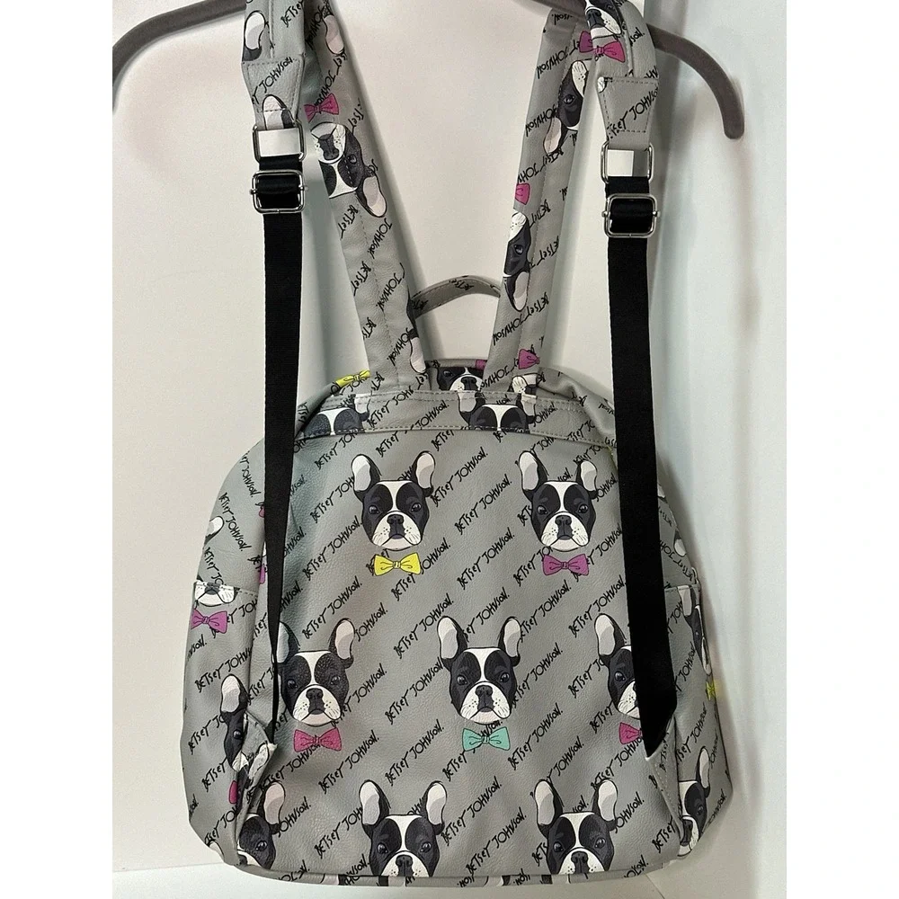 Betsey Johnson, French Bulldog Bowtie‎ Backpack